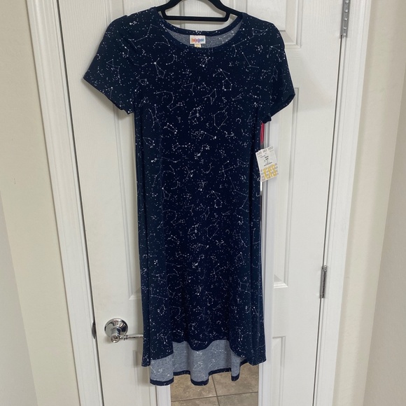 NWT LulaRoe Carly Dress (XXS) without front pocket - Picture 1 of 6